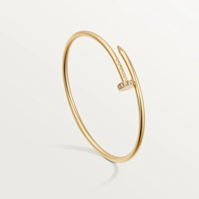 Pulsera Juste Un Clou, modelo pequeño, diamantes