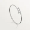 Pulsera Juste Un Clou, modelo pequeño, diamantes