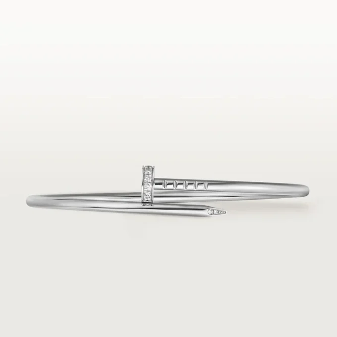 Pulsera Juste Un Clou, modelo pequeño, diamantes