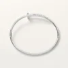 Pulsera Juste Un Clou, modelo pequeño, diamantes engastados al revés