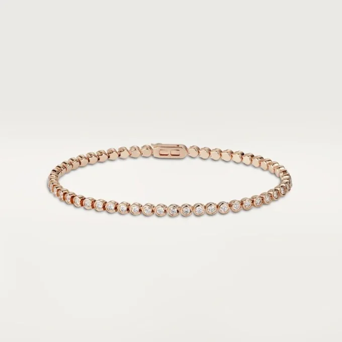 Pulsera Lignes Essentielles, diamantes de talla brillante