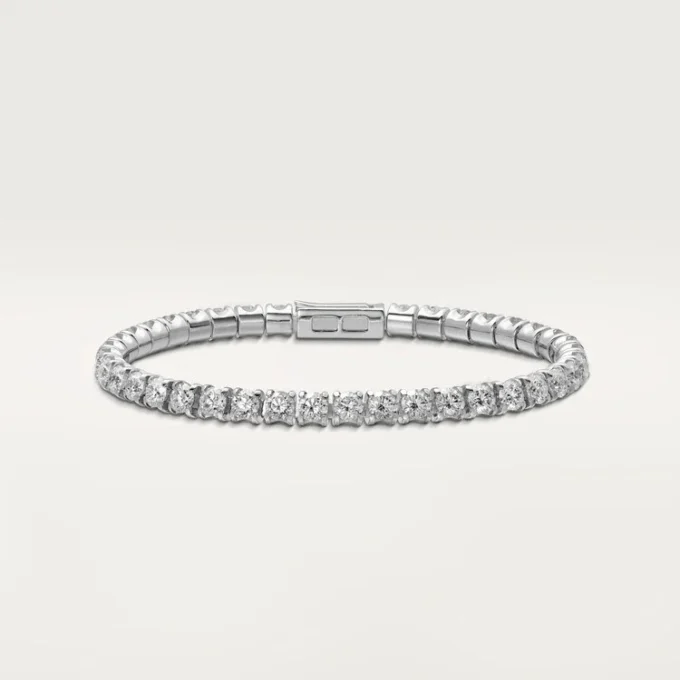 Pulsera Lignes Essentielles, diamantes de talla brillante