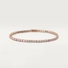 Pulsera Lignes Essentielles, diamantes de talla brillante