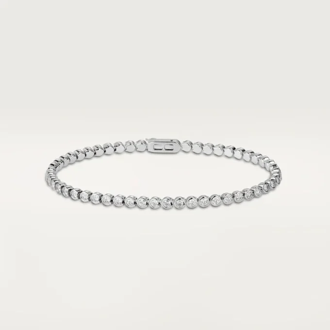 Pulsera Lignes Essentielles, diamantes de talla brillante