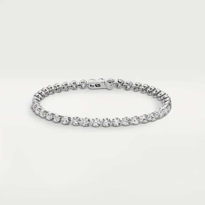 Pulsera Lignes Essentielles, diamantes de talla brillante