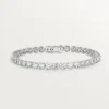 Pulsera Lignes Essentielles, diamantes de talla brillante