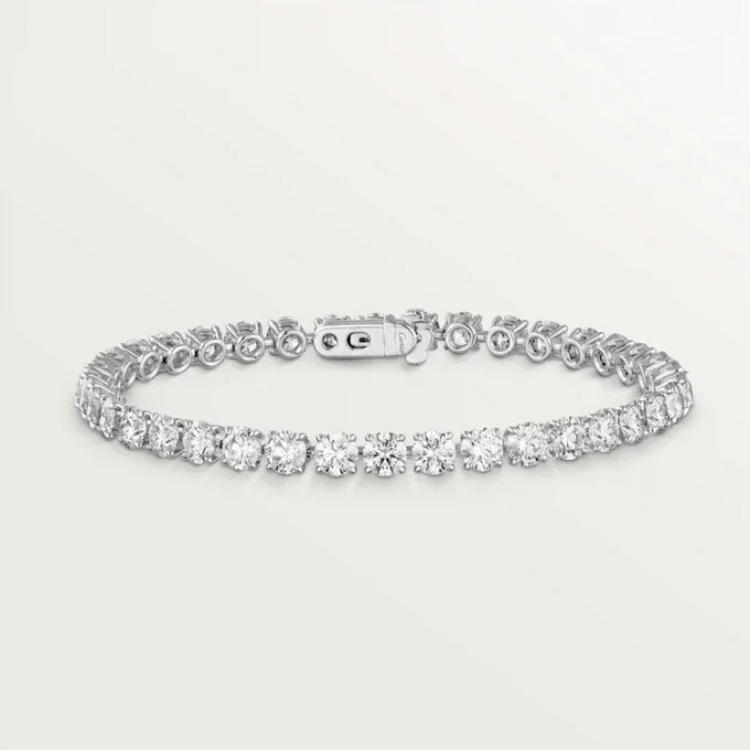 Pulsera Lignes Essentielles, diamantes de talla brillante
