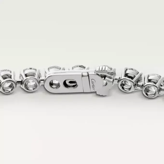 Pulsera Lignes Essentielles, diamantes de talla brillante