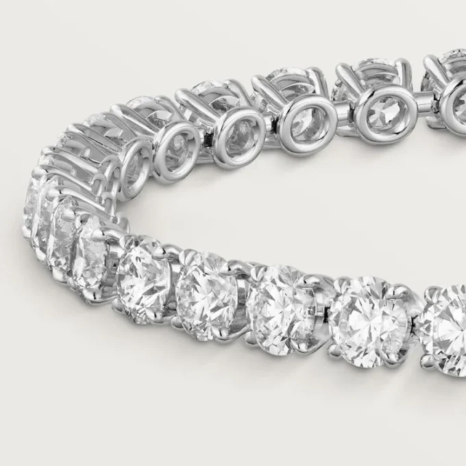 Pulsera Lignes Essentielles, diamantes de talla brillante