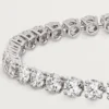 Pulsera Lignes Essentielles, diamantes de talla brillante