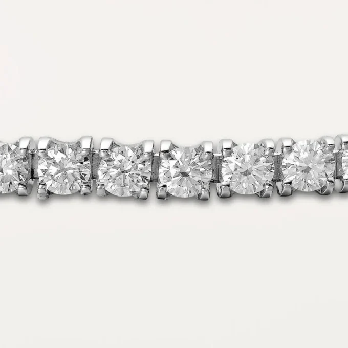 Pulsera Lignes Essentielles, diamantes de talla brillante