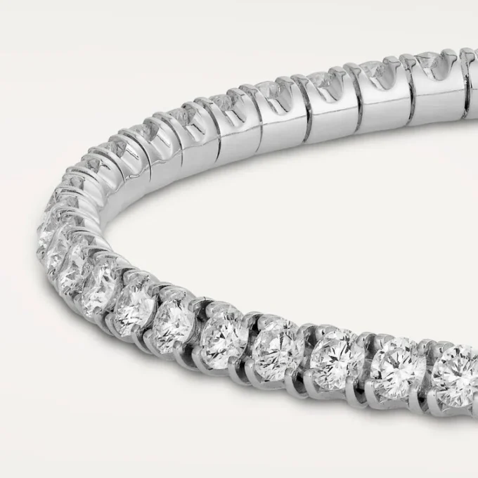 Pulsera Lignes Essentielles, diamantes de talla brillante