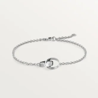 Pulsera Love, con cadena