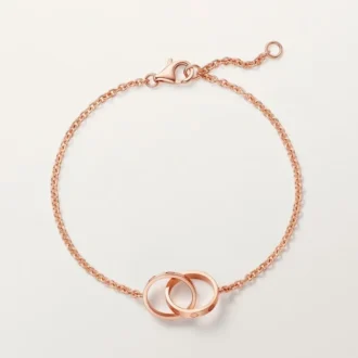 Pulsera Love, con cadena