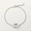 Pulsera Love, con cadena