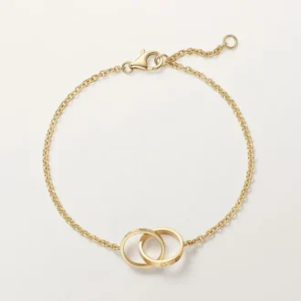 Pulsera Love, con cadena