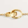 Pulsera Love, con cadena