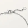Pulsera Love, con cadena