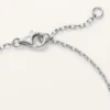 Pulsera Love, con cadena, pavé