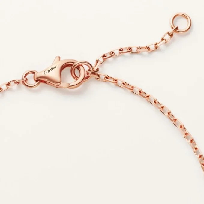 Pulsera Love, con cadena, pavé
