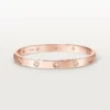 Pulsera Love, modelo clásico, 10 diamantes