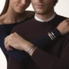 Pulsera Love, modelo clásico, 10 diamantes