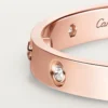 Pulsera Love, modelo clásico, 10 diamantes