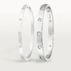Pulsera Love, modelo clásico, 10 diamantes Pulsera Love, modelo clásico, 10 diamantes