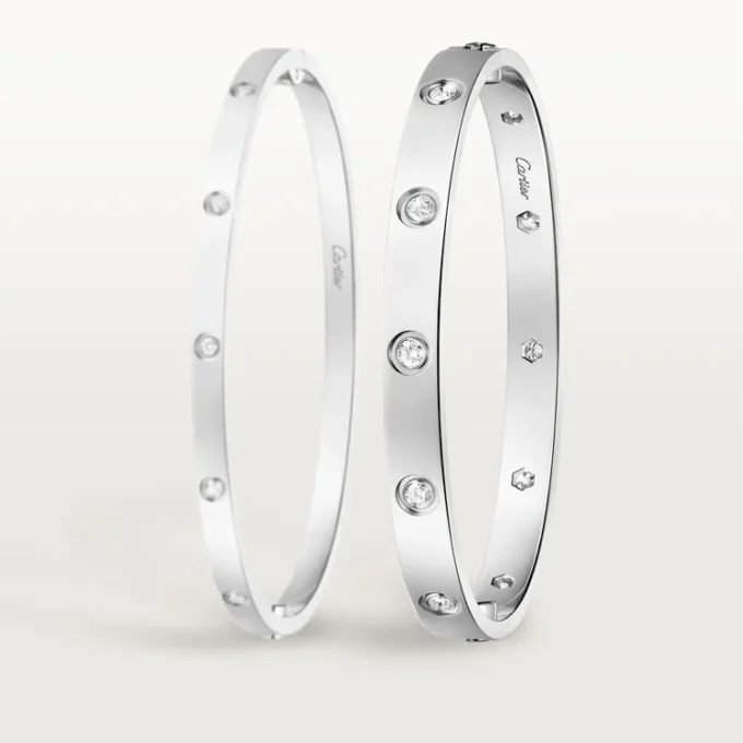 Pulsera Love, modelo clásico, 10 diamantes Pulsera Love, modelo clásico, 10 diamantes