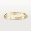 Pulsera Love, modelo clásico, 4 diamantes