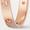 Pulsera Love, modelo clásico, 4 diamantes