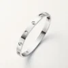 Pulsera Love, modelo clásico, 4 diamantes