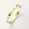 Pulsera Love, modelo clásico, 4 diamantes