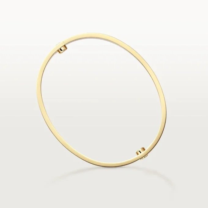 Pulsera Love, modelo clásico, 4 diamantes