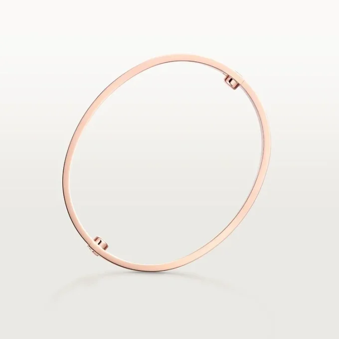 Pulsera Love, modelo clásico, cepillada