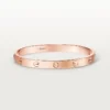 Pulsera Love, modelo clásico, cepillada