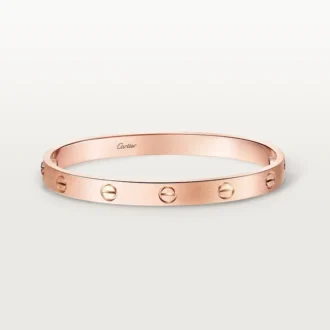 Pulsera Love, modelo clásico, cepillada