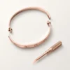 Pulsera Love, modelo clásico, cepillada