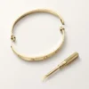 Pulsera Love, modelo clásico, cepillada