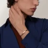 Pulsera Love, modelo mediano, 4 diamantes
