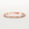 Pulsera Love, modelo mediano, pavé