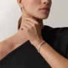 Pulsera Love, modelo mediano, pavé