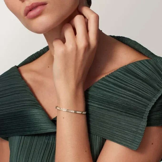 Pulsera Love, modelo pequeño, pavé