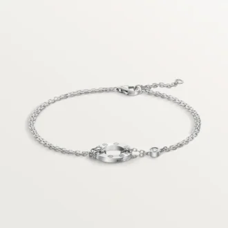 Pulsera Love – Oro blanco, diamantes – Cartier