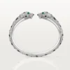 Pulsera Panthere De Cartier, articulada, con pavé