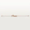 Pulsera Panthere de Cartier, con cadena, diamantes
