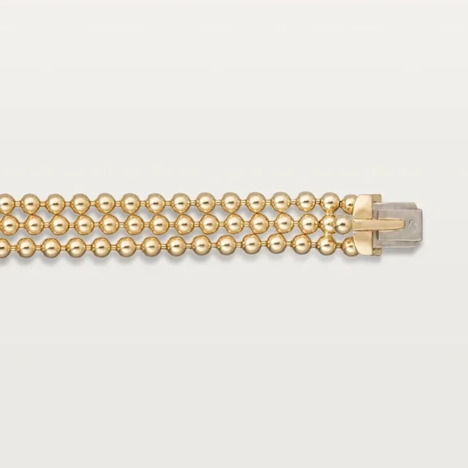 Pulsera Panthere de Cartier, con cadena, diamantes