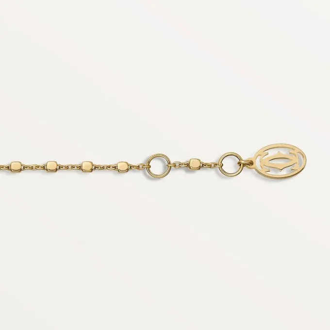 Pulsera Panthere de Cartier, con cadena, diamantes