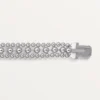 Pulsera Panthere de Cartier, con cadena, semipavé