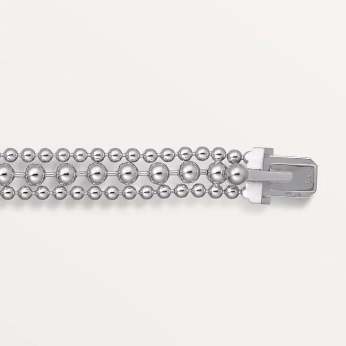 Pulsera Panthere de Cartier, con cadena, semipavé